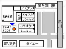西宮英会話地図芦屋
